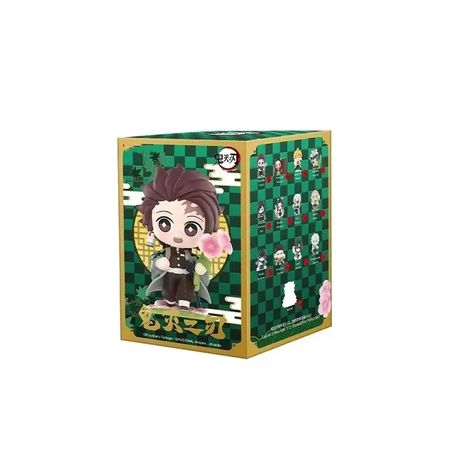 Случайная фигурка POP MART Demon Slayer Birth Flower 6-9 см лицензия изображение 2