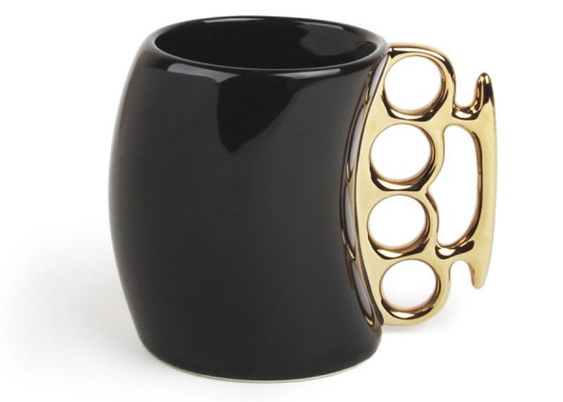 Кружка Кастет (черная)