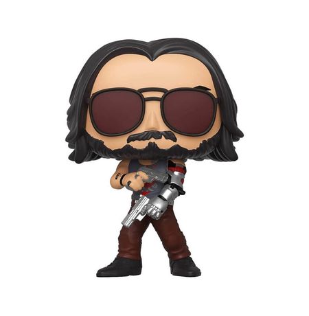 Фигурка Funko POP! Cyberpunk 2077 - Джонни Сильверхенд (Johnny Silverhand) (with gun)