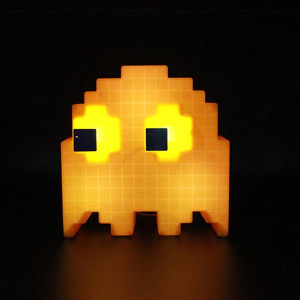 Светильник Пакман Pacman - Призрак желтый