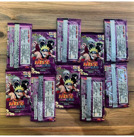 Коллекционные карточки Наруто Тир 2 Серия 6 (Naruto) Набор из 10 бустеров изображение 3