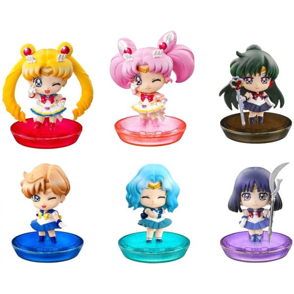 Случайная фигурка Сейлор Мун 2-ая серия (Sailor Moon) 6 шт 4 cm