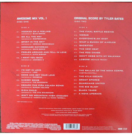 Виниловая пластинка Guardians Of The Galaxy OST Deluxe Edition 2 LP изображение 2