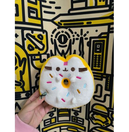 Мягкая игрушка Кот Пушин Пончик с посыпкой (Pusheen Donut) 16х16 см изображение 3
