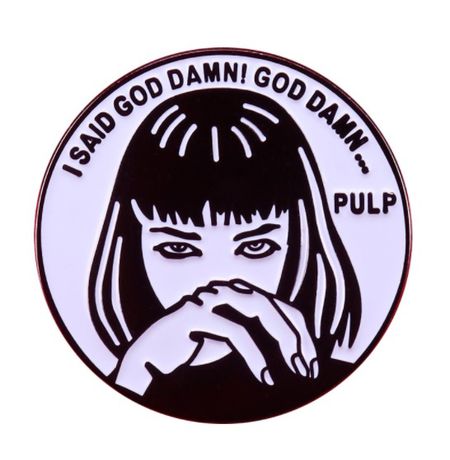 Значок Криминальное чтиво (Pulp Fiction)