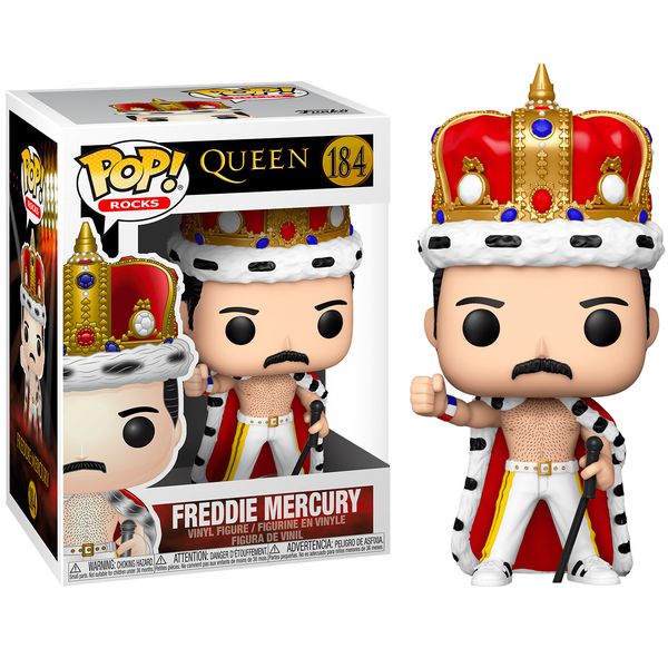 Фигурка Funko POP! Queen - Фредди Меркьюри в королевской мантии (Queen - Freddie Mercury King)