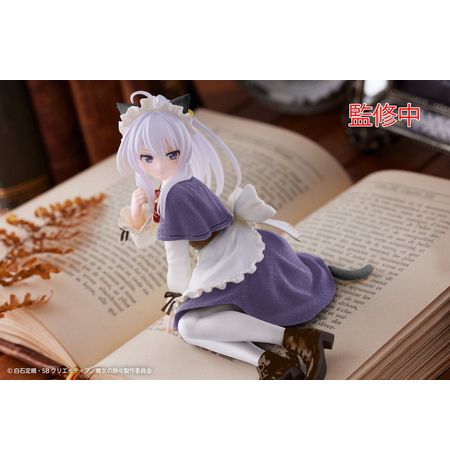 Фигурка Путешествие Элейны (Elaina Desktop Cute Nekomimi Maid Ver. -Renewal-) 13 см лицензия изображение 5