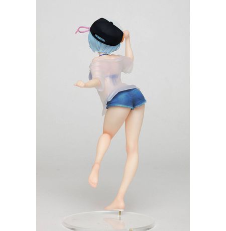Фигурка Рем в кепке - Жизнь с нуля (Re:Zero - Rem Swimwear Version) 23 см изображение 3
