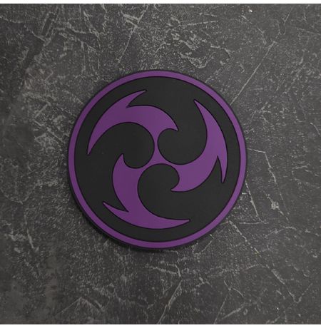 Подставка (костер под бокал) Genshin Impact - Электро элемент