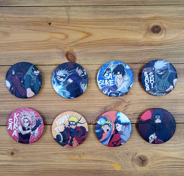 Значок Наруто Большой 6 см в ассортименте №3 (Naruto)