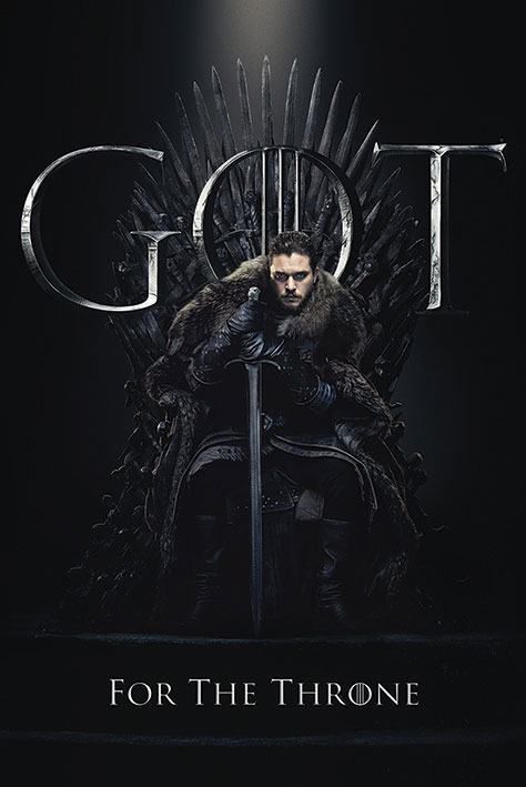 Постер Игра Престолов - Джон Сноу (Game of Thrones - Jon Snow)