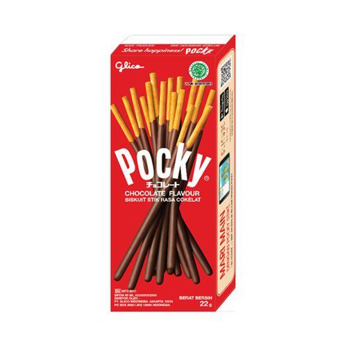 Pocky Chocolate Flavour - Палочки Бисквитные с Шоколадом 22 гр