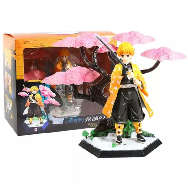 Фигурка Клинок рассекающий демонов - Зеницу Агацума и сакура (Demon Slayer Kimetsu no Yaiba) изображение 2
