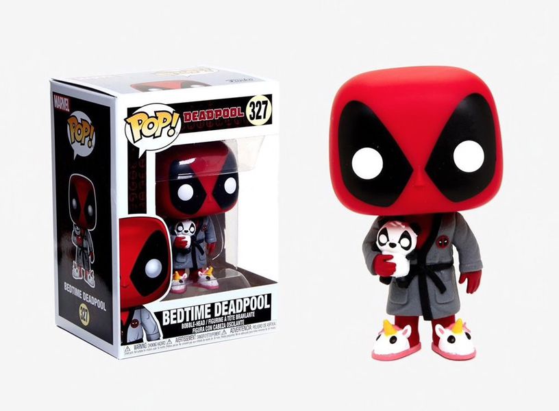 Фигурка-башкотряс Funko POP! Дэдпул перед сном (Bedtime Deadpool)