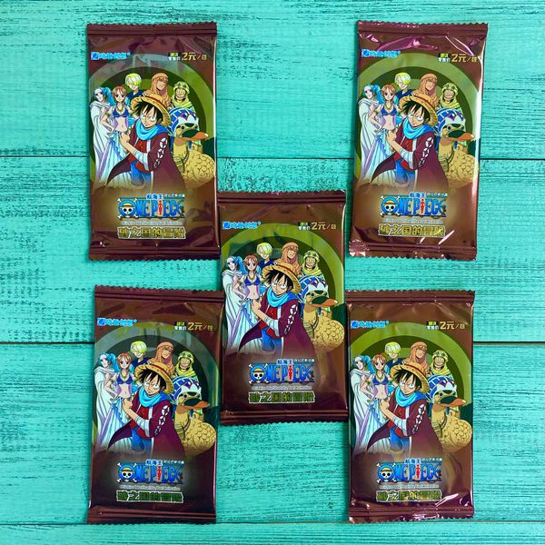 Коллекционные карточки One Piece Категория А+ Набор из 5 бустеров (Большой Куш) изображение 2