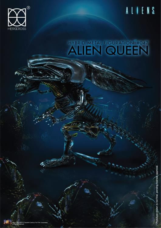 Фигурка Королева Чужих - гибрид (Alien Queen Hybrid Metal) 18 см изображение 4