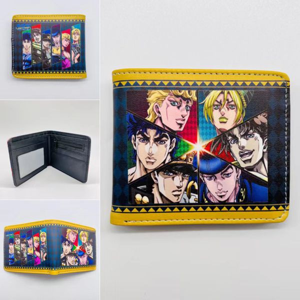 Кошелек ДжоДжо Персонажи (JoJo’s Bizarre Adventure) PU изображение 2