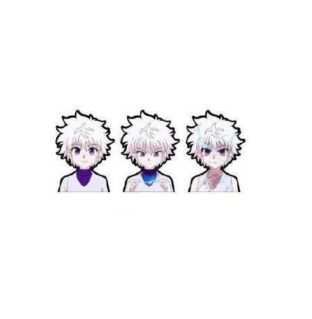 3D стикер-мини Хантер х Хантер - Киллуа см (Hunter x Hunter)