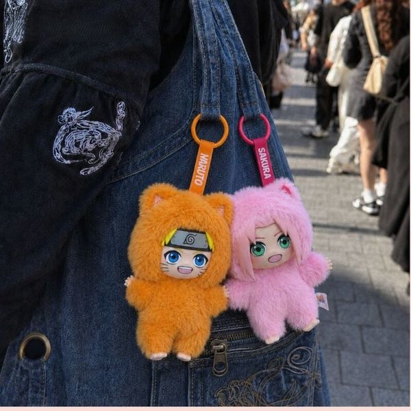 Блайнд-бокс: мягкая игрушка-брелок Naruto EAKI KittenLand, 11 см изображение 3