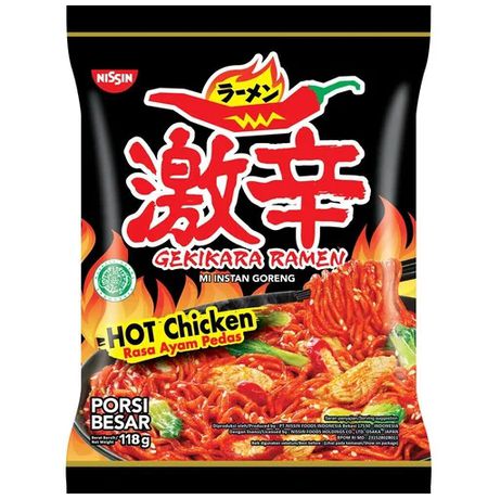 Лапша Nissin Gekikara Extra Hot Chicken