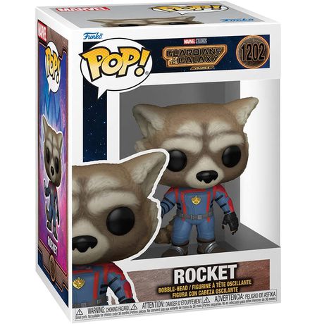 Фигурка Funko POP! Стражи Галактики 3 - Енот Ракета (Guardians of the Galaxy 3 - Rocket)