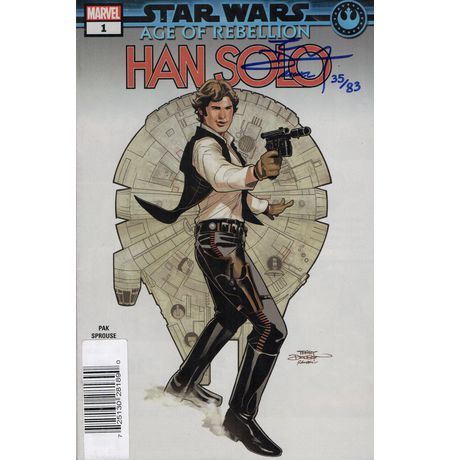 Star Wars : Age of Rebelion - Han Solo #1 с автографом Terry and Rachel Dodson