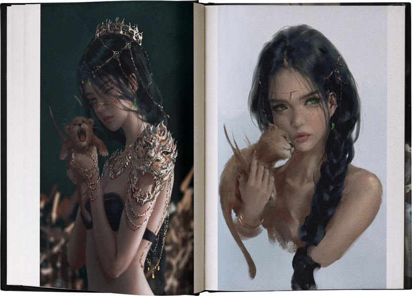 Артбук Призрачный Клинок. Иллюстрации WLOP (GhostBlade) изображение 7