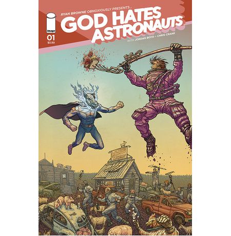 Набор комиксов God Hates Astronauts #1-5