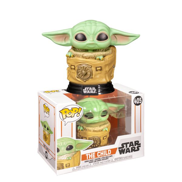 Фигурка Funko POP! Малыш Йода в сумке - Мандалорец (Star Wars - Baby Yoda with Bag)