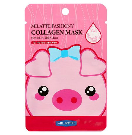 Маска для лица Milatte Fashiony collagen