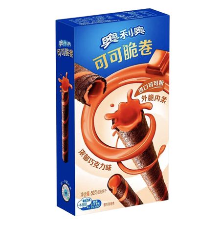 Печенье Oreo Crispy Roll со вкусом шоколада