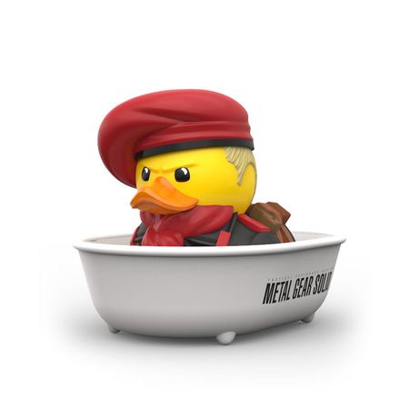 Фигурка-Утка Револьвер Оцелот (Metal Gear Solid – Ocelot) Tubbz 10 см изображение 4