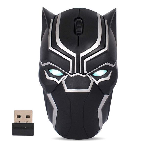 Беспроводная мышь Черная Пантера - Marvel (Black Panther 2.4G)