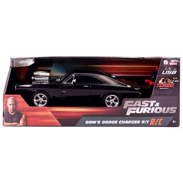 Модель машинки Форсаж - Dodge Charger 1970 (Fast & Furious - Hollywood Rides) изображение 3