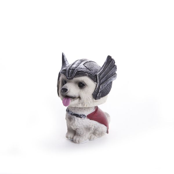 Статуэтка собака с качающейся головой Тор (Thor Marvel)