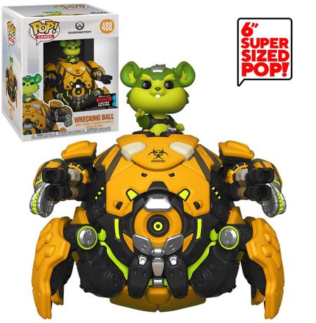 Фигурка Funko POP! Хомяк Таран - Overwatch (Wrecking Ball Toxic) NYCC 2019 Exclusive