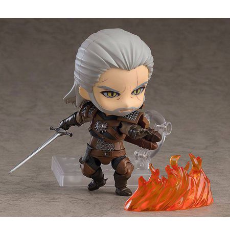 Фигурка Ведьмак 3 Дикая Охота - Геральт (The Witcher 3 Wild Hunt) Nendoroid копия