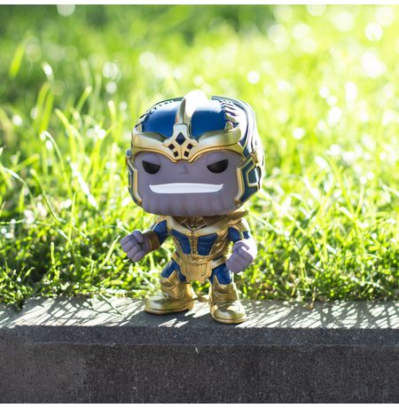 Фигурка Funko POP! Танос - Стражи Галактики Эксклюзив (Thanos - светится в темноте) изображение 2