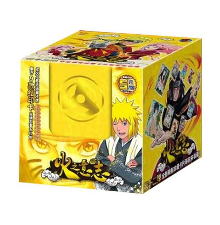 Коллекционные карточки Наруто Тир 3 - 5 штук в бустере (Naruto) Dino Бокс с Наруто и 2 Сакуры изображение 2