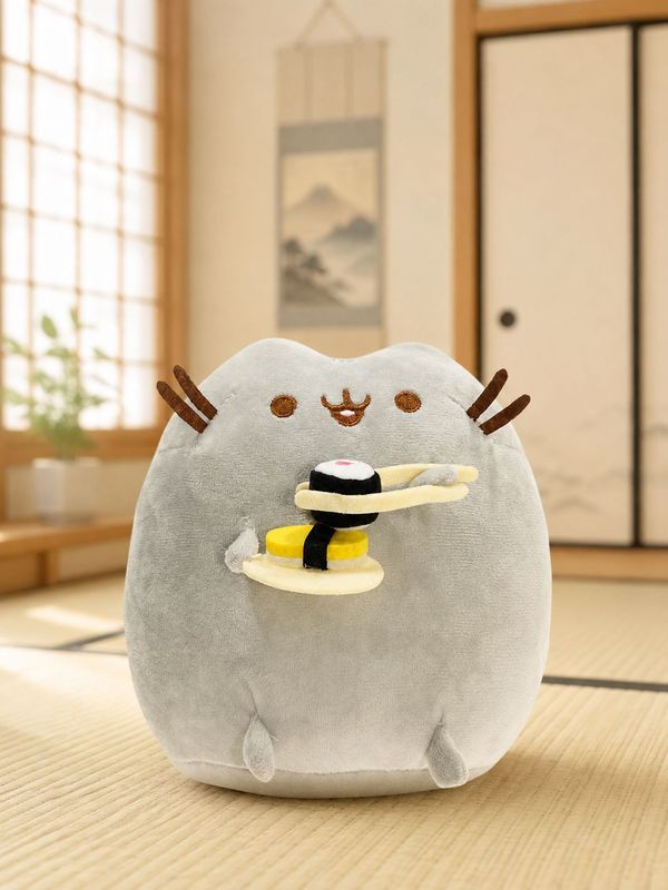 Мягкая игрушка Пушин с суши (Pusheen Cat) 15 см изображение 2