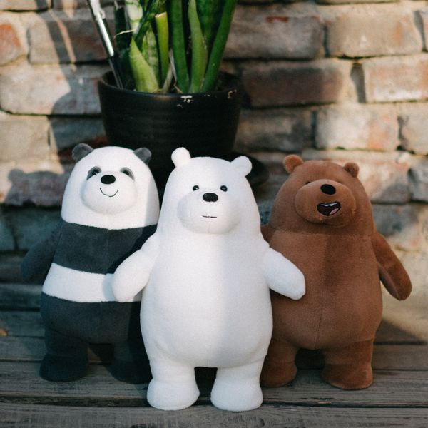 Мягкая игрушка Мы обычные медведи - Белый (We Bare Bears - Ice Bear) 25 см изображение 3