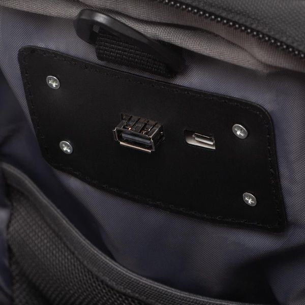 Рюкзак Flash с LED подсветкой и зарядкой (антивор) 50х35х13 см изображение 5