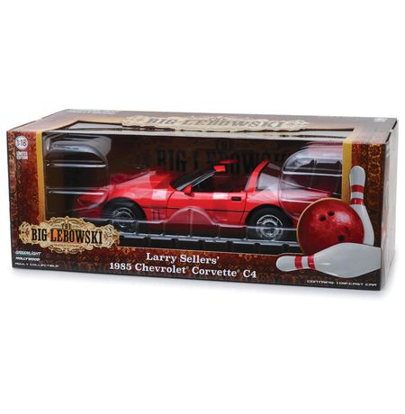 Масштабная модель Chevrolet Corvette C4 1985 Большой Лебовски ограниченная серия, масштаб 1:18 изображение 3