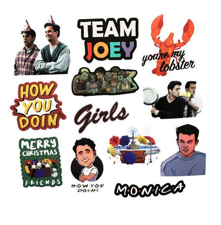 Стикеры Друзья (Friends) изображение 3