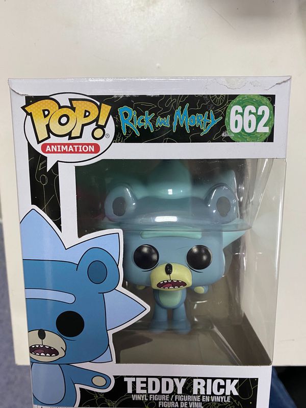 Фигурка Funko POP! Рик и Морти - Медвежонок Рик (Teddy Rick) УЦЕНКА изображение 2