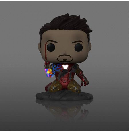 Фигурка Funko POP! Железный Человек с перчаткой Эксклюзив (Previews Exlusive GITD) (УЦЕНКА) изображение 2