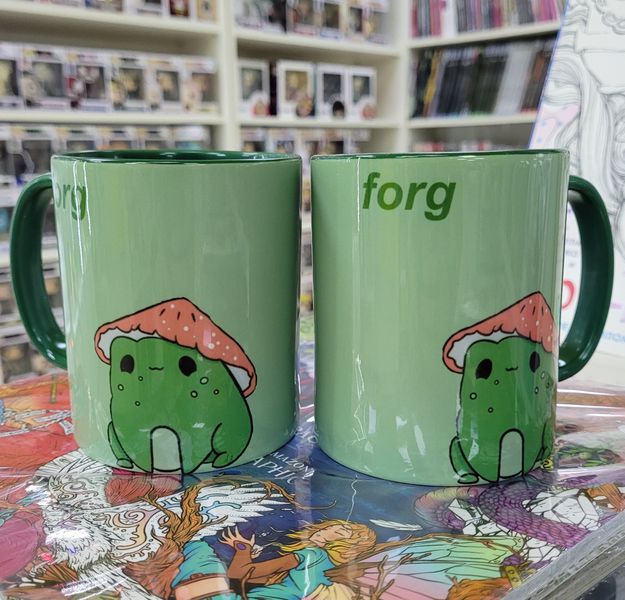 Кружка мем Forg Лягушка