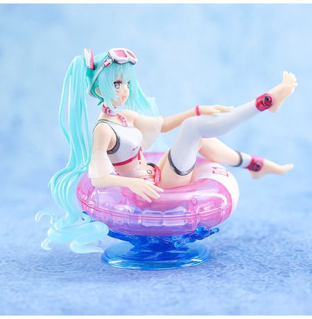 Фигурка Хатсуне Мику в круге (Hatsune Miku Aqua Float Girls Ver.) копия изображение 2