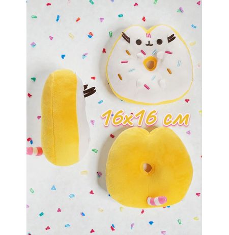 Мягкая игрушка Кот Пушин Пончик с посыпкой (Pusheen Donut) 16х16 см изображение 2