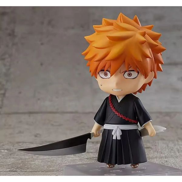 Фигурка Блич - Ичиго Куросаки и Кон (Bleach - Ichigo Kurosaki) Nendoroid копия 10 cм изображение 3